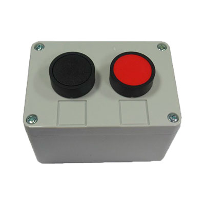 CAIXA PLASTICA C/ 2 BOTOES PULSADOR