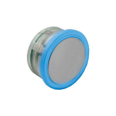 BOTÃO RED CONCAVO ESPELHADO AZUL 24V (3 PINOS)